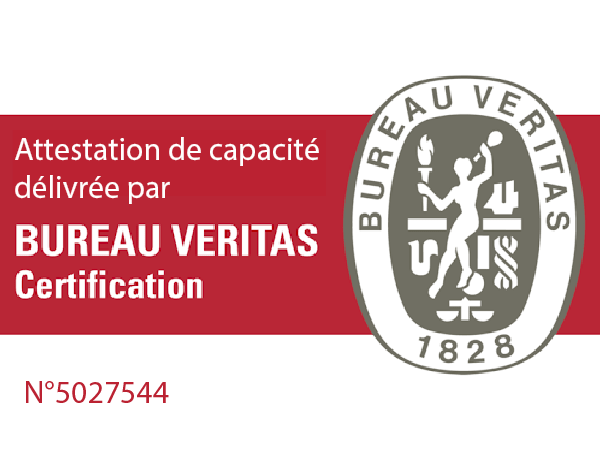 Attestation de capacité